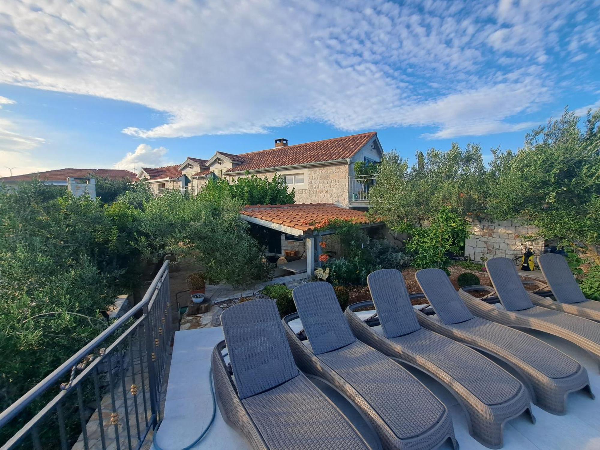 Villa Casa Mia Gornji Seget Exterior foto
